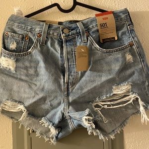 Women’s Levi 501 shorts high rise